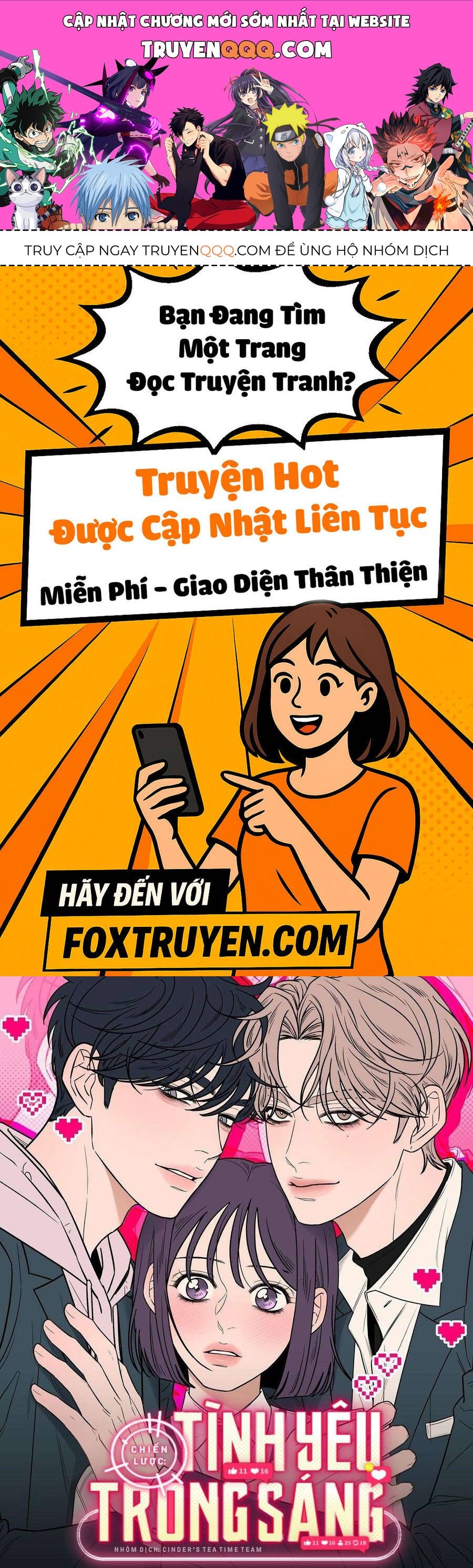 Chiến Lược: Tình Yêu Trong Sáng Chap 121 - Next Chap 122