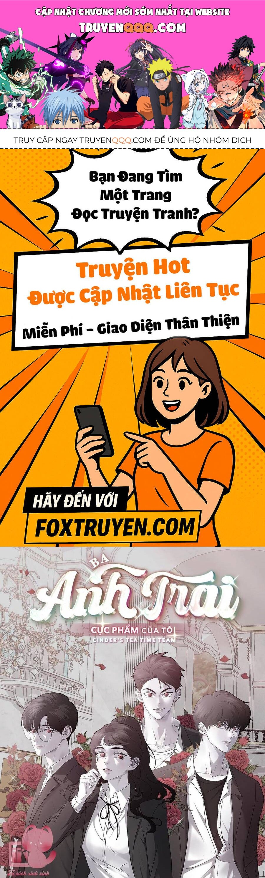 Ba Người Anh Trai Cực Phẩm Của Tôi Chap 89 - Next Chap 90