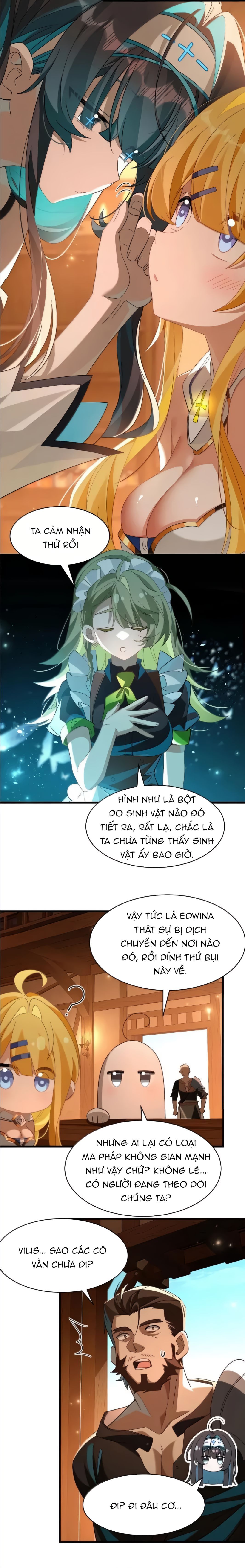 Xuyên Không Mãn Cấp Như Tôi Tại Sao Lại Là Quý Cô Mục Sư Chứ Chap 57.1 - Next Chap 58