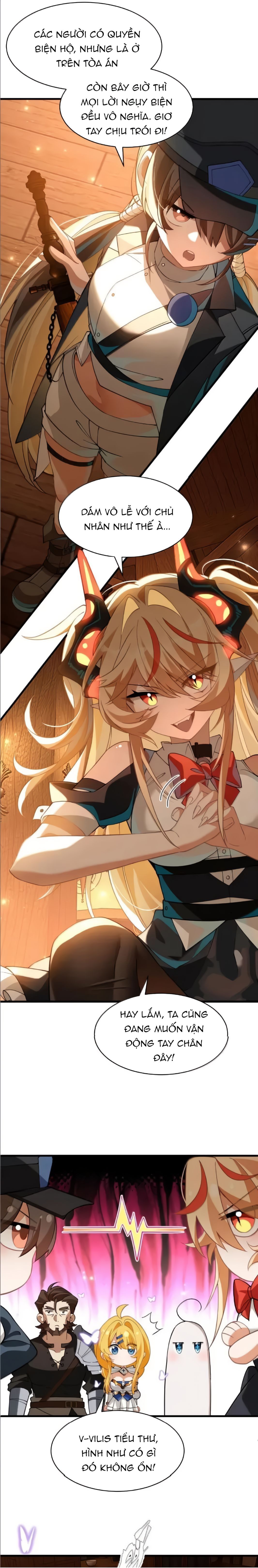 Xuyên Không Mãn Cấp Như Tôi Tại Sao Lại Là Quý Cô Mục Sư Chứ Chap 57.1 - Next Chap 58