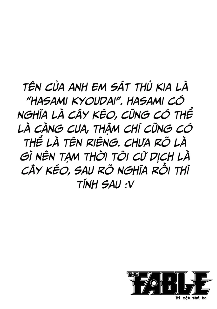 The Fable: Bí Mật Thứ Ba Chap 24 - Next Chap 25