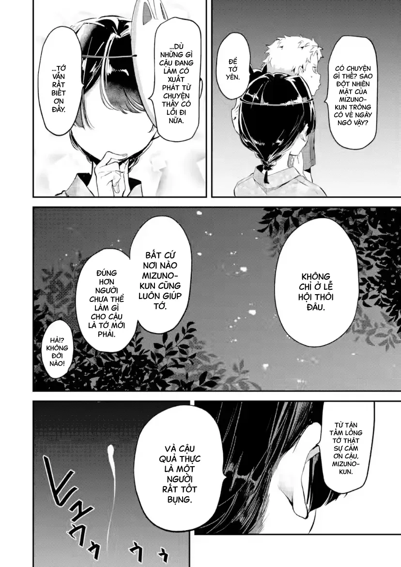 Cô Bạn Wakao-San Bàn Bên Có Vẻ Nhìn Thấy Gương Mặt Của Tôi Nhưng Tôi Thì Không Chap 20 - Next Chap 21