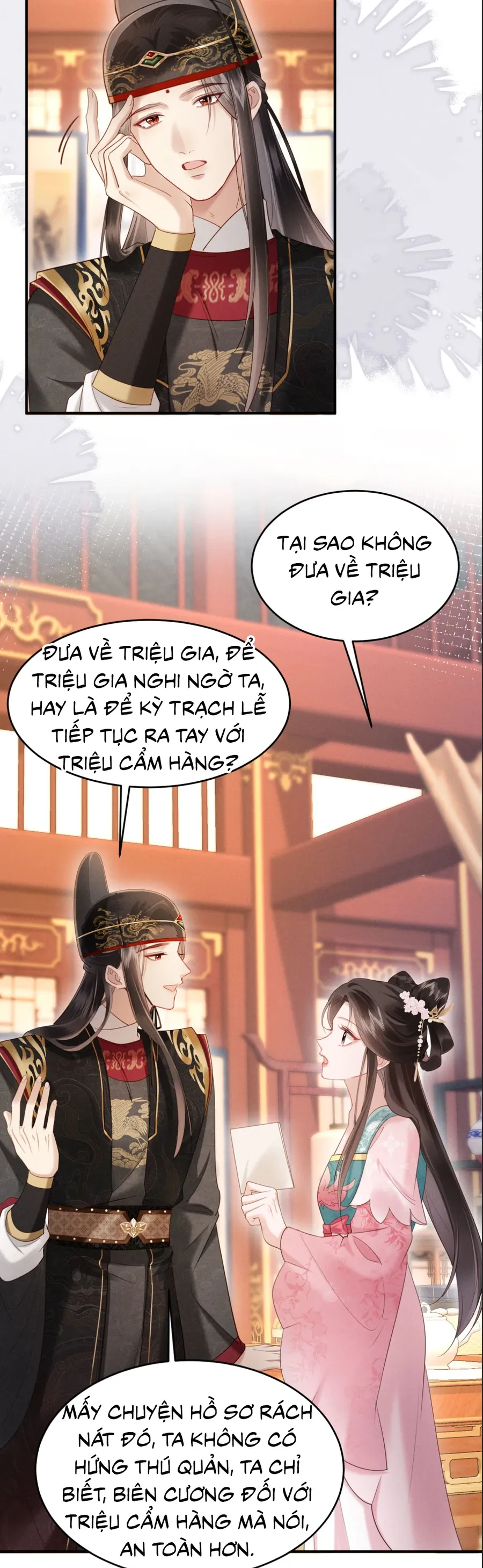 Đêm Tân Hôn , Tôi Đã Mang Thai Con Của Đốc Chủ Chap 35 - Next Chap 36