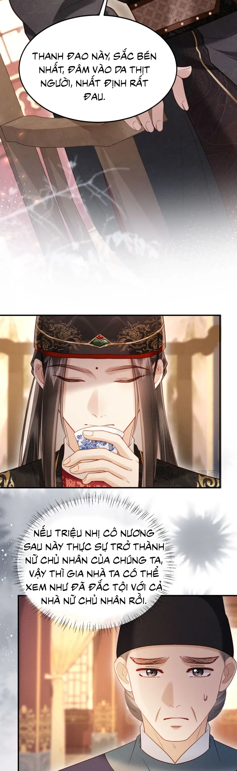 Đêm Tân Hôn , Tôi Đã Mang Thai Con Của Đốc Chủ Chap 35 - Next Chap 36