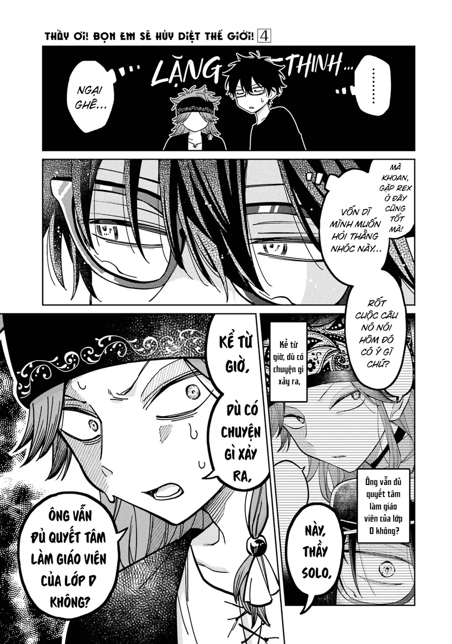 Thầy Ơi! Bọn Em Sẽ Hủy Diệt Thế Giới Chap 23 - Next Chap 24