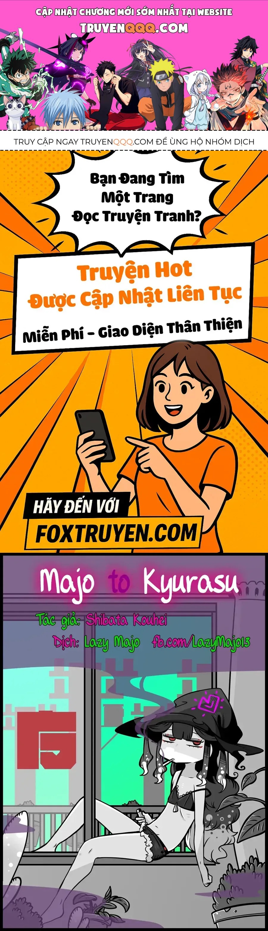 Majo To Kyurasu Chap 8.1 - Next Chap 9