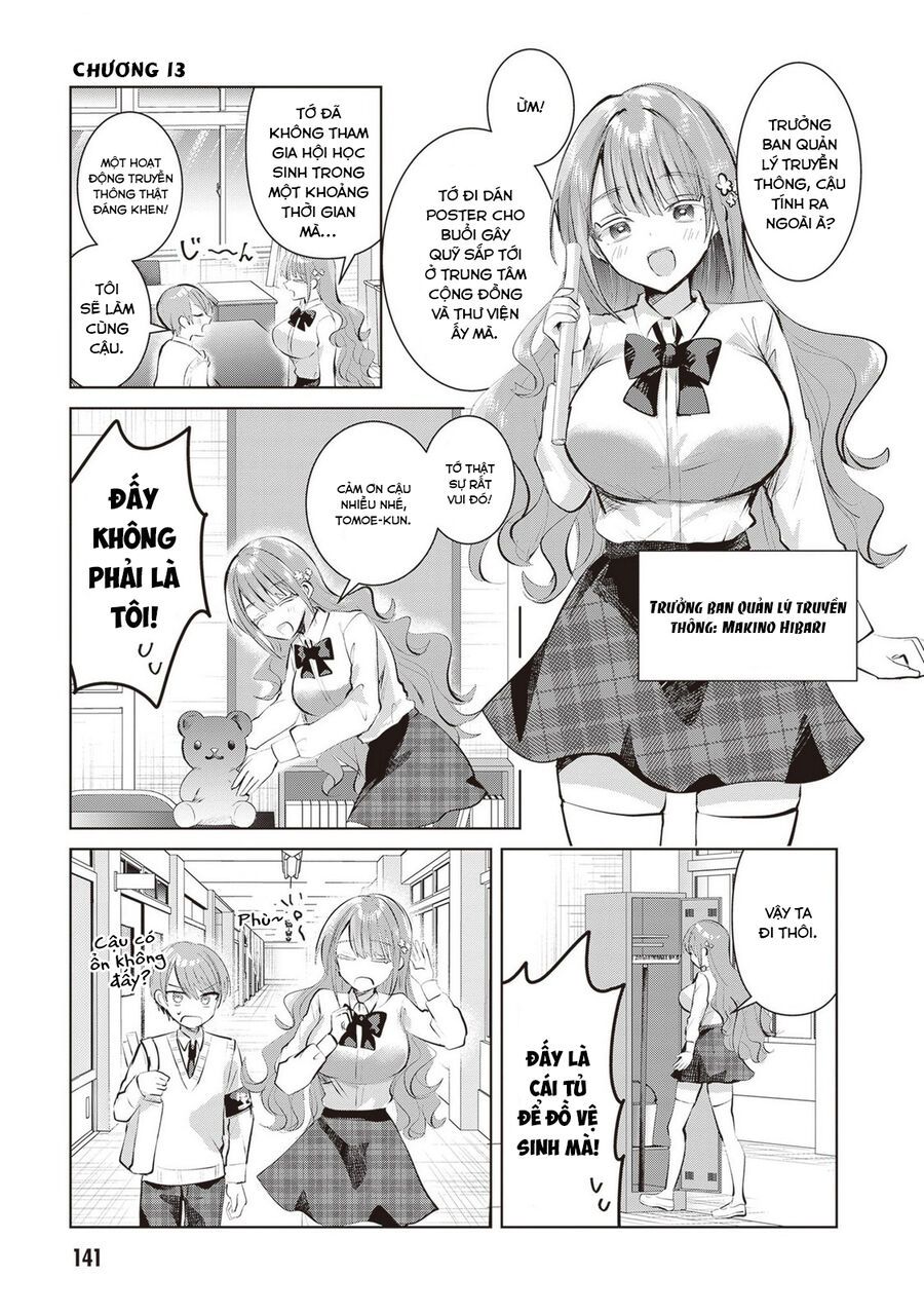 Kotowarenai Kaichou Wa Tomoe-Kun Ni Dake Shite Agetai Chap 13 - Next Chap 14