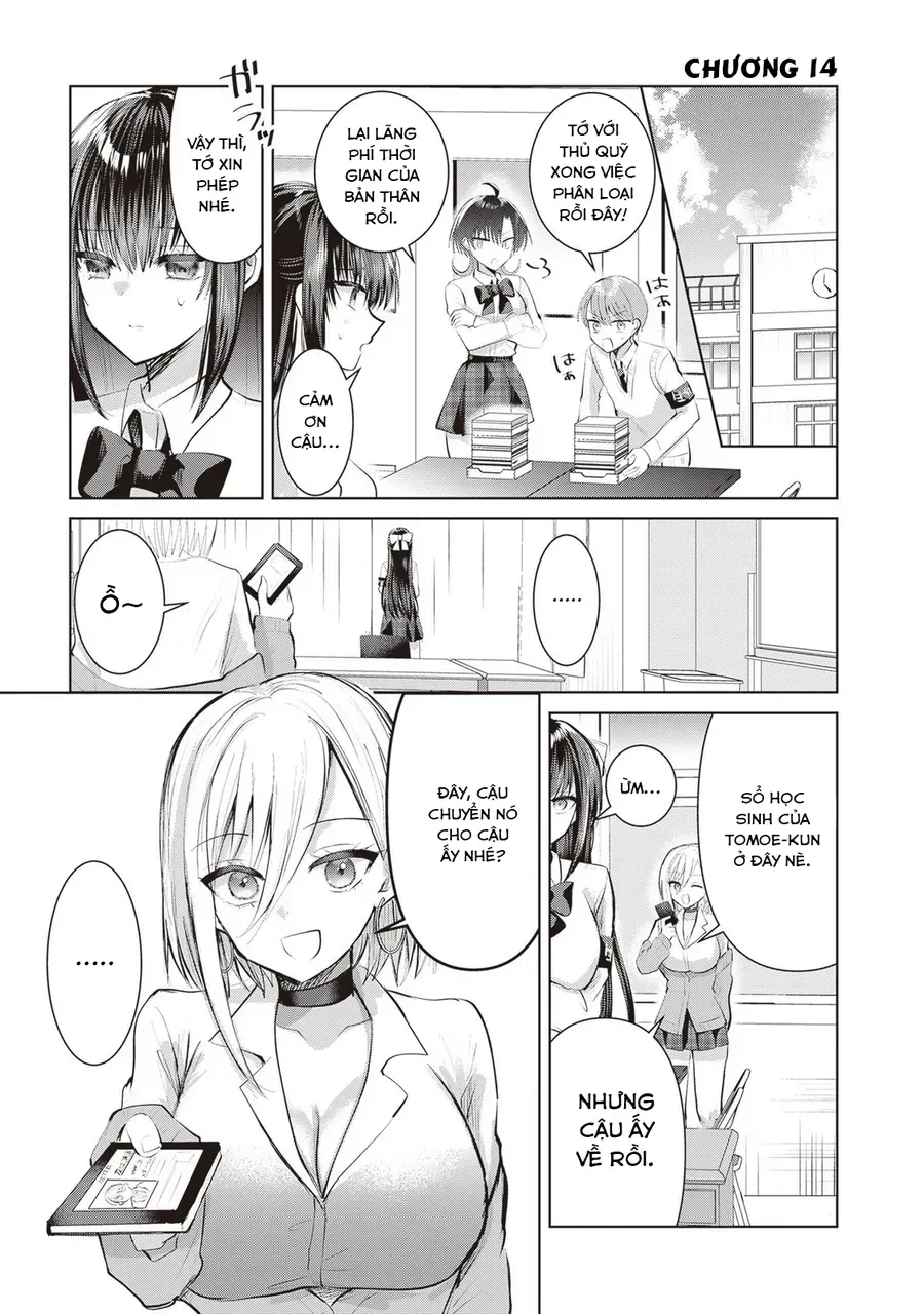 Kotowarenai Kaichou Wa Tomoe-Kun Ni Dake Shite Agetai Chap 14 - Next Chap 15