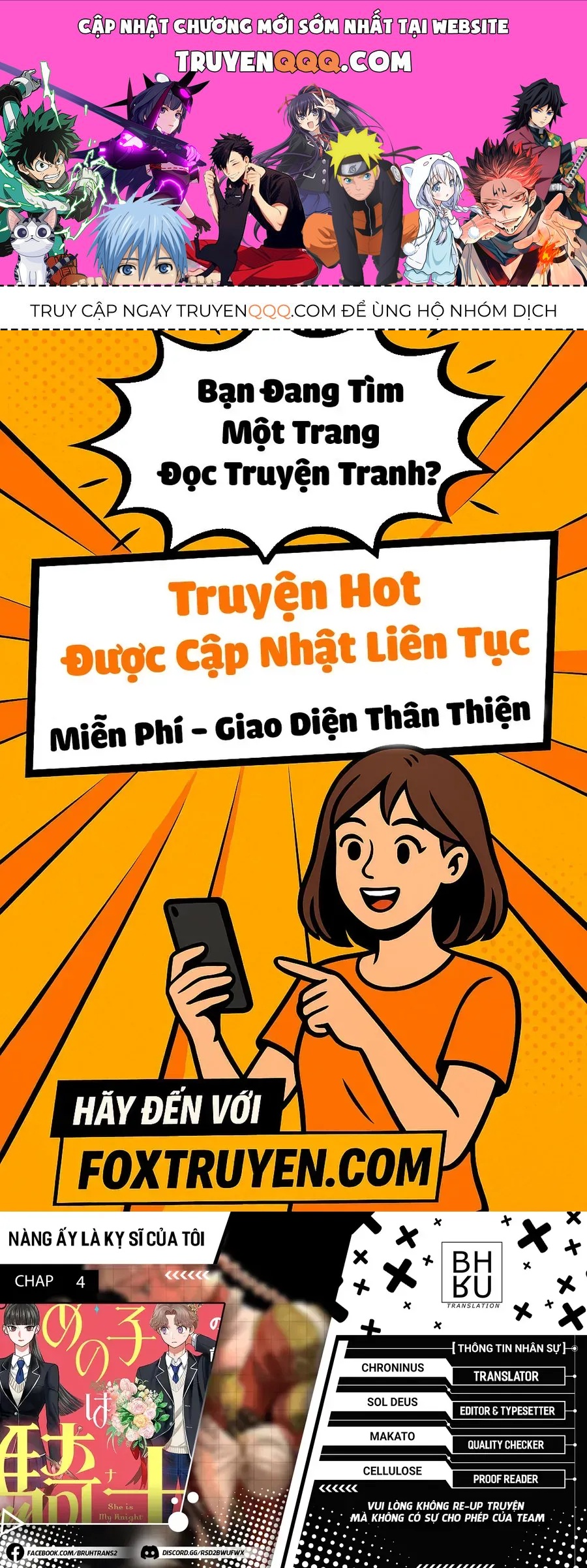 Nàng Ấy Là Kỵ Sĩ Của Tôi Chap 4 - Next Chap 5