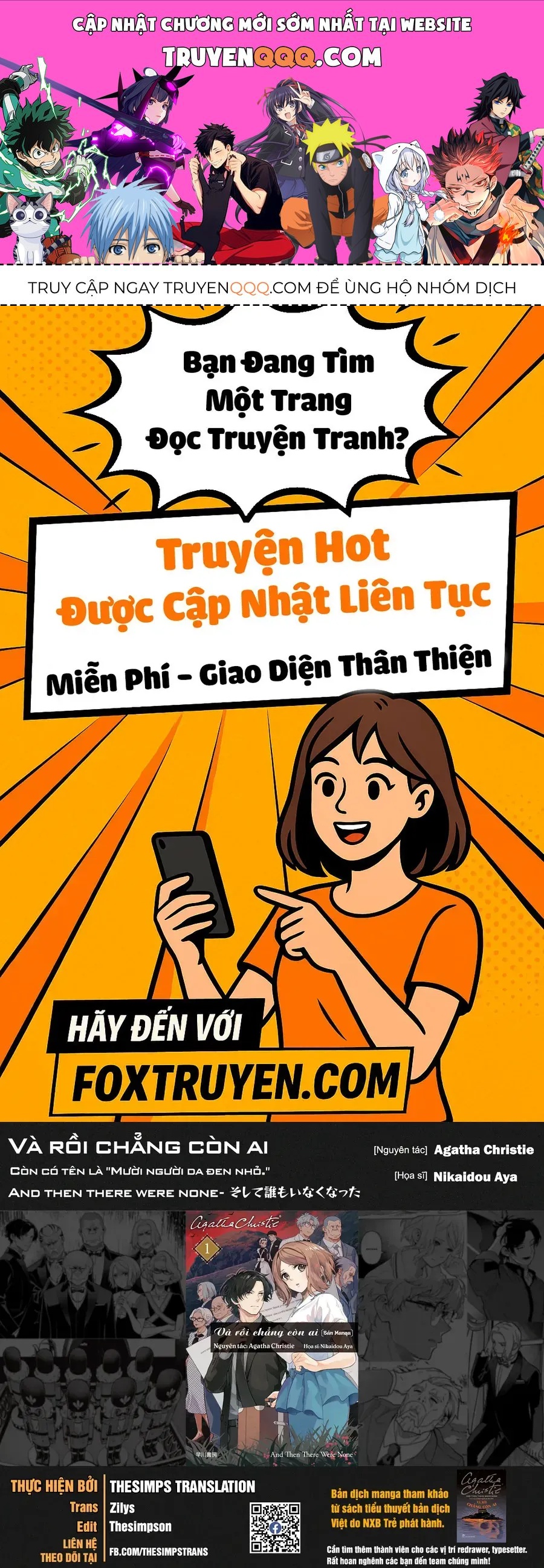 Và Rồi Chẳng Còn Ai Chap 14 - Next Chap 15