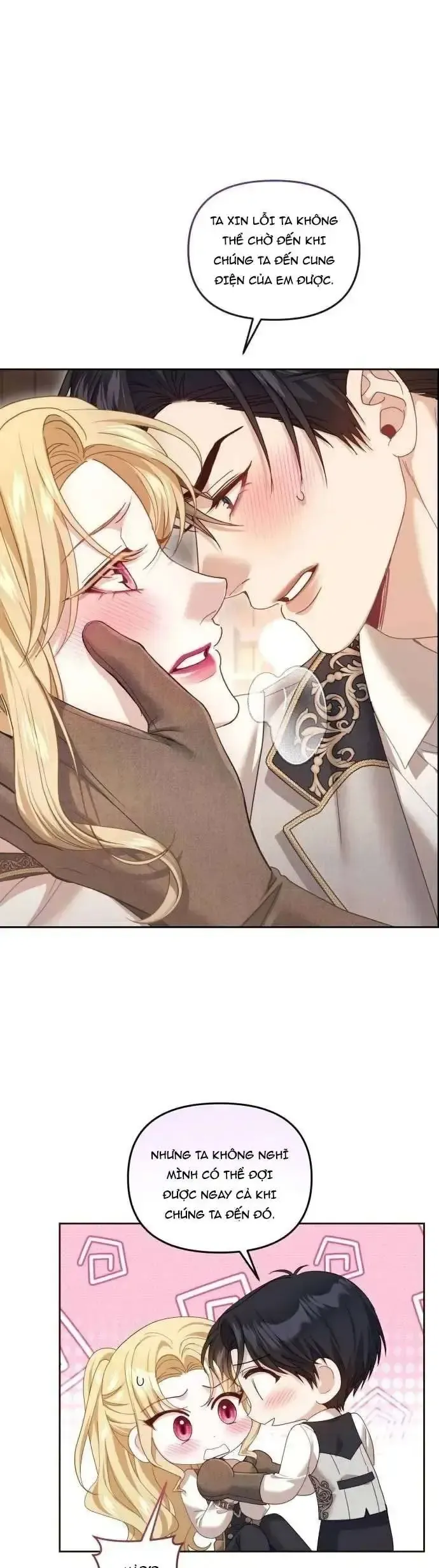 Tuy Là Hoàng Hậu Thay Thế Nhưng Tôi Lại Đánh Mất Đêm Đầu Tiên Chap 33 - Next Chap 34