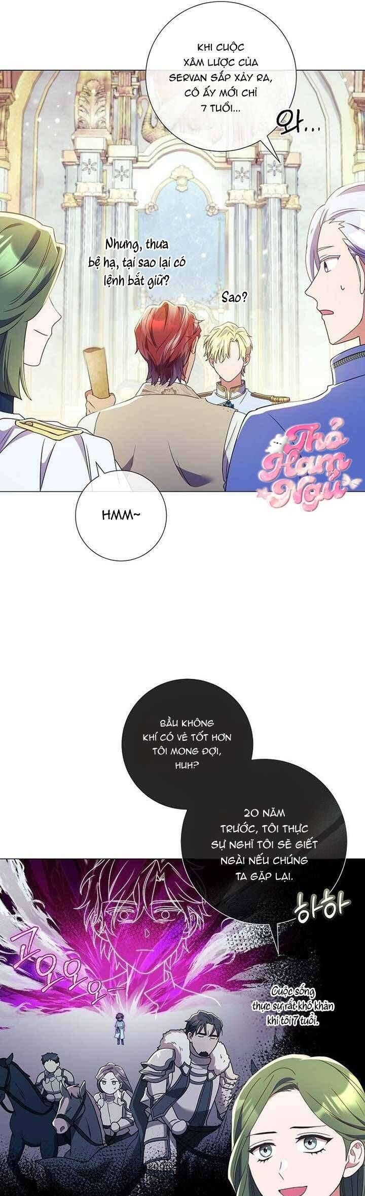 Sao Tôi Có Thể Li Hôn Khi Còn Chưa Kết Hôn Đây, Thưa Bệ Hạ Chap 26 - Next Chap 27