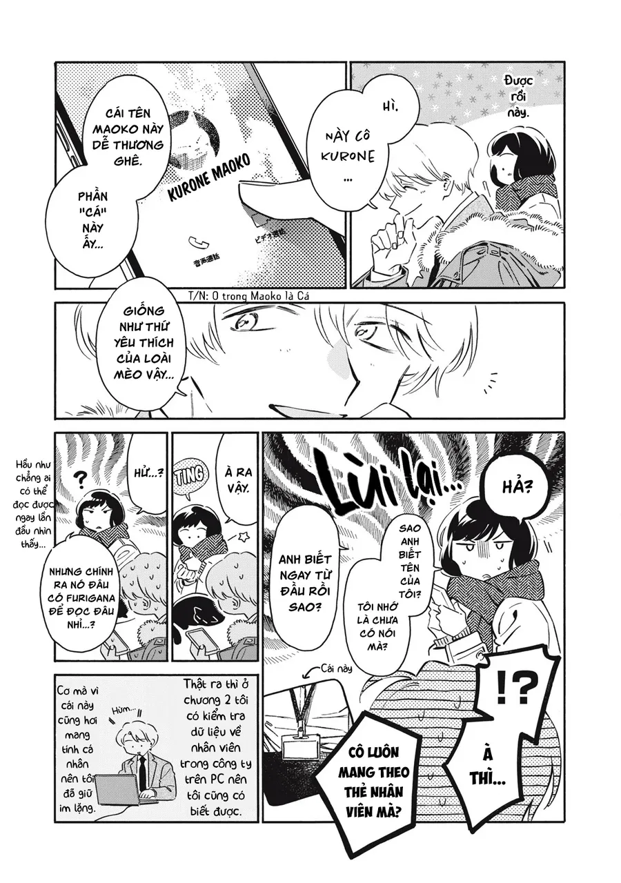 Kurone-San Wa Nyaa To Nakanai Chap 6 - Next Chap 7