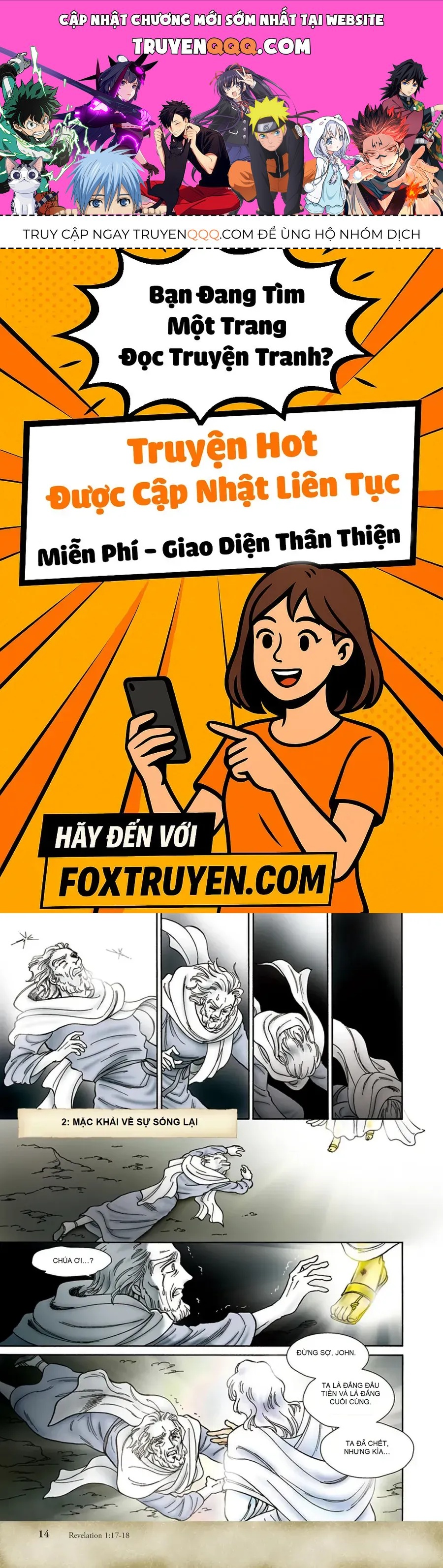 Thánh Kinh Truyện - Đấng Cứu Thế Chap 38 - Next Chap 39
