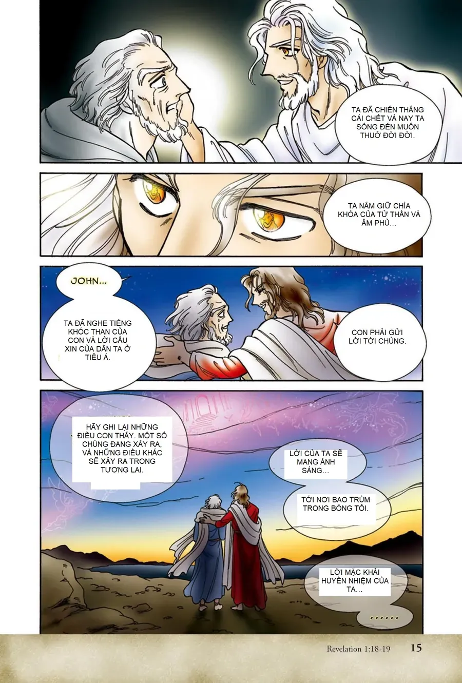 Thánh Kinh Truyện - Đấng Cứu Thế Chap 38 - Next Chap 39