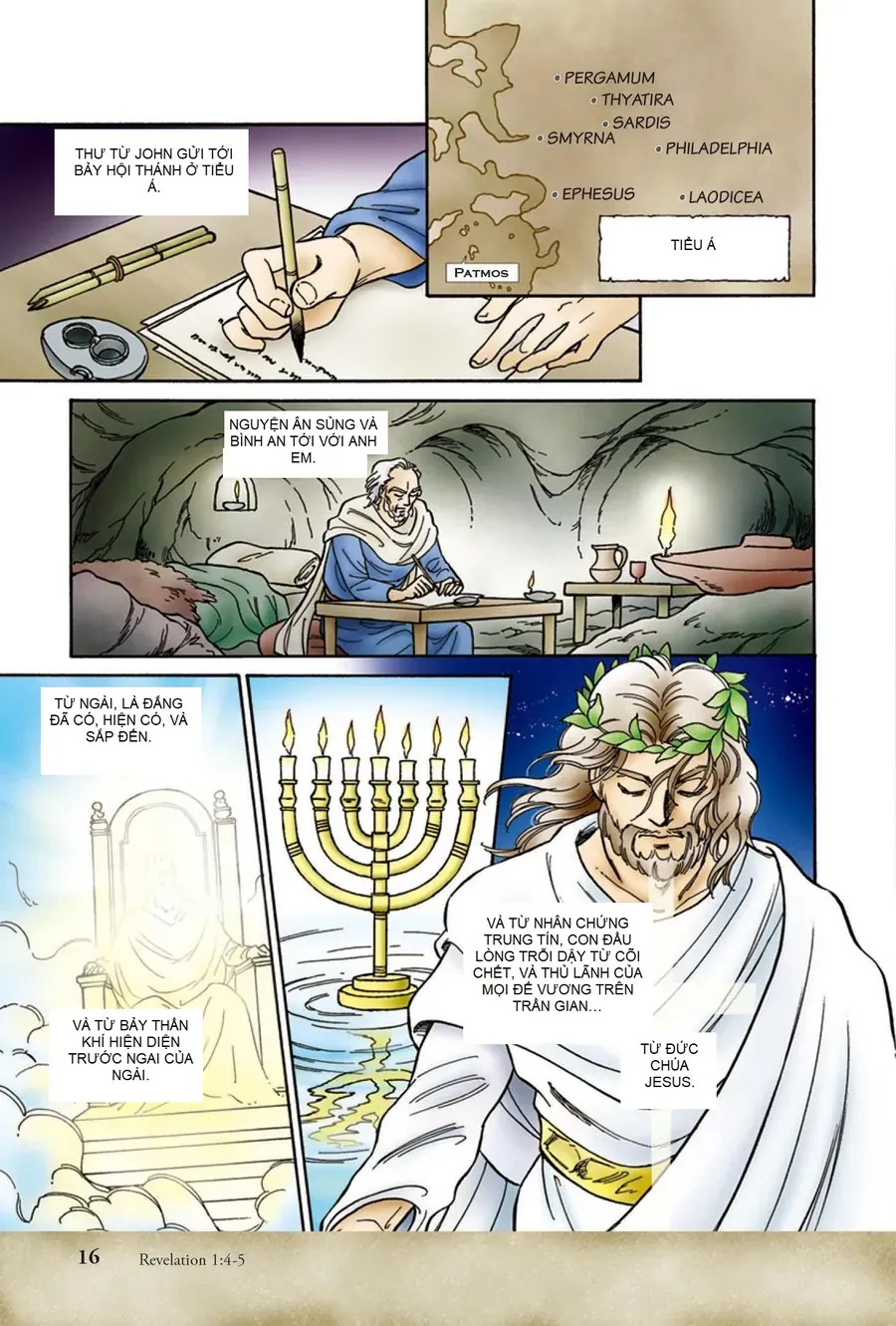 Thánh Kinh Truyện - Đấng Cứu Thế Chap 38 - Next Chap 39