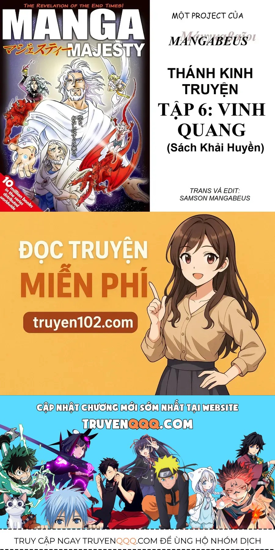 Thánh Kinh Truyện - Đấng Cứu Thế Chap 40 - Next Chap 41