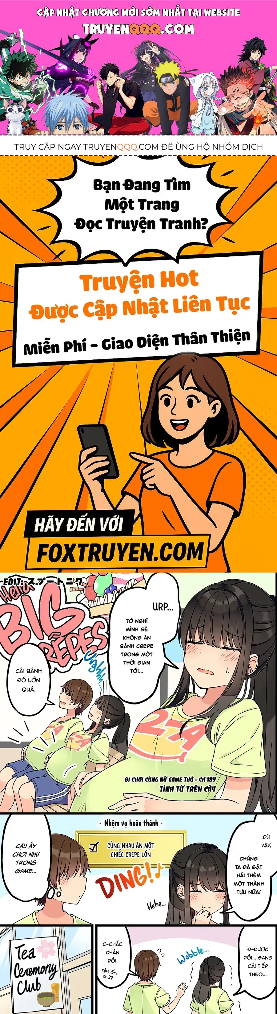 Đi Chơi Cùng Nữ Game Thủ Chap 189 - Next Chap 190